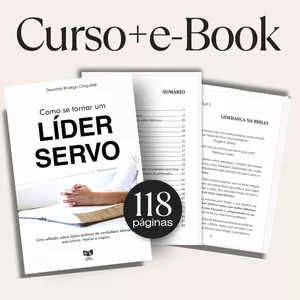 Imagem de capa para o Curso online Como se tornar um líder servo (Curso + e-book): entenda o que é e como aplicar!