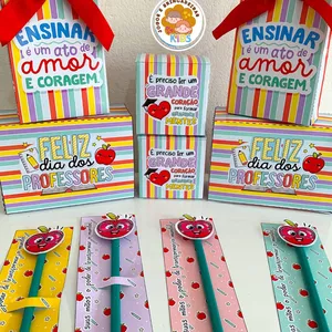 Imagem de capa para o Ebook Kit Lembrancinhas Dia dos Professores (ERICKA SARAY)