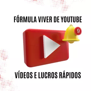 Imagem do curso Fórmula Viver de Youtube - Vídeos Super Rápidos