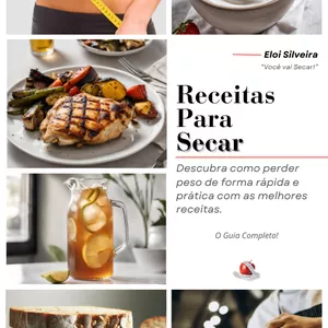 Imagem de capa para o Ebook Receitas Para Secar!