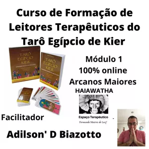 Imagem de capa para o Curso online Curso de Tarô Egípcio de Kier - Leitura Terapêutica - Arcanos Maiores - Módulo 1 