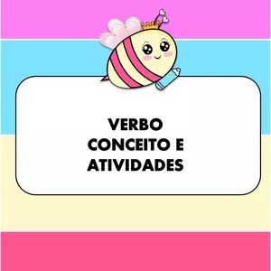 Imagem de capa para o Ebook Verbos - Conceito e Atividades - 3° Ano