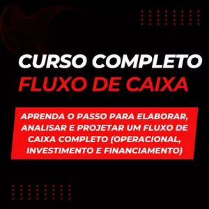 Imagem de capa para o Curso online Curso de Fluxo de Caixa