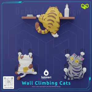 Cover image for Ebook Wall Climbing Three Cats
