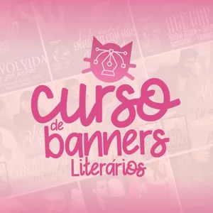 Imagem de capa para o Curso online Curso De Banners Literários.