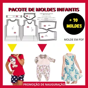 Imagem de capa para o Curso online + 80 MOLDES INFANTIS EM PDF
