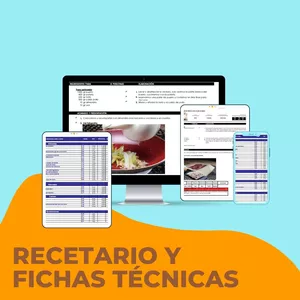 Imagen de portada para Ebook Fichas Técnicas Restaurante y Gestión de escandallos e inventarios