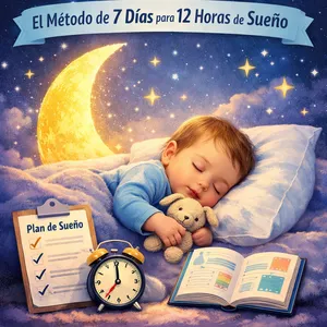 Imagen de portada para Curso online Duerme Bebé: El Método de 7 Días para 12 Horas de Sueño