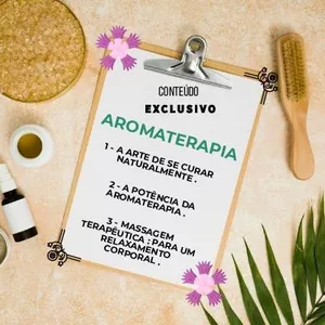 Imagem do curso   Aromaterapia pode curar a sua vida !! 3 Livros Digitais com conteúdos exclusivos .