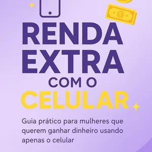 Imagem de capa para o Ebook Renda Extra com o Celular 