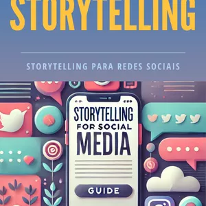Imagem de capa para o Ebook Guia: Storytelling para Redes Sociais