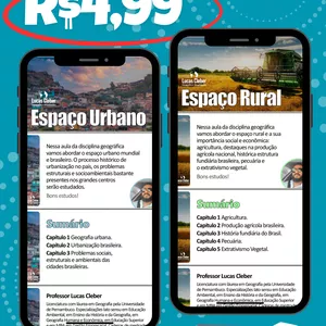 Imagem de capa para o Ebook ESPAÇO URBANO E ESPAÇO RURAL