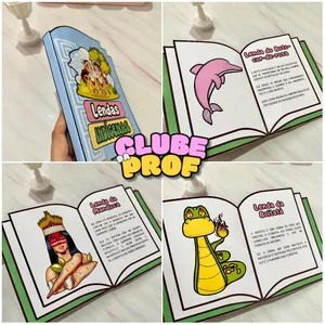 Imagem de capa para o Ebook Livro Lendas Indígenas - Clube da Prof 