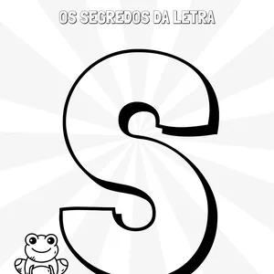 Imagem de capa para o Ebook E-book infantil Os segredos da letra S
