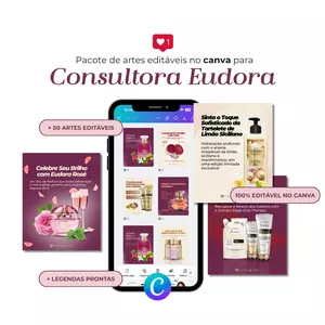 Imagem do curso PACK PARA CONSULTORA EUDORA - Criaé Studio