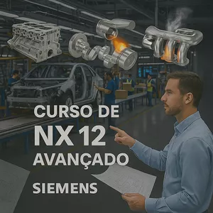 Imagem de capa para o Curso online Formação Siemens NX 12