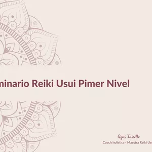 Imagen de portada para Curso online Seminario Reiki Usui