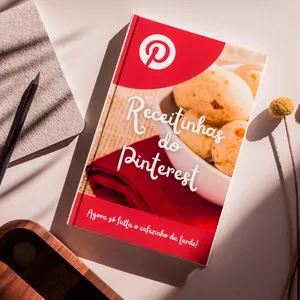 Imagem de capa para o Ebook Receitinhas do Pinterest e-book 