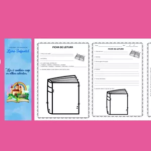 Imagem de capa para o Ebook Kit Criativo: Celebrando o Dia Nacional do Livro Infantil