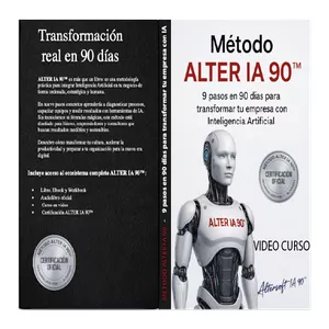 Imagen de portada para Curso online Curso Oficial ALTER IA 90™ – Implementación práctica de Inteligencia Artificial en 90 días
