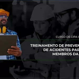Imagem de capa para o Curso online CIPA - COMISSÃO INTERNA DE PREVENÇÃO DE ACIDENTES - NR 05