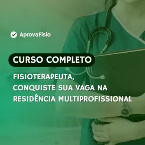 Imagem de capa para o Curso online Extensivo Residência Multiprofissional (para Fisioterapeutas)