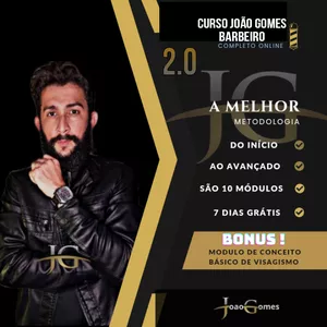 Imagem de Curso João Gomes barbeiro 2.0 criado por JOAO GOMES. na hotmart