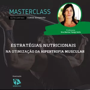 Imagem de capa para o Curso online Estratégias nutricionais para otimizar a hipertrofia muscular