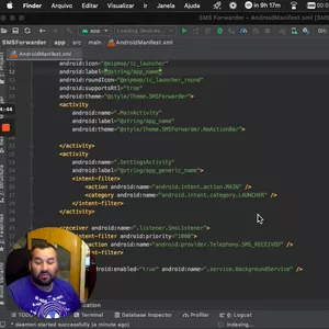 Imagem de capa para o Curso online Encaminhador de SMS Android