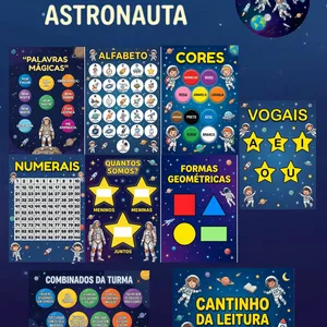 Imagem de capa para o Ebook Kit Sala de Aula Astronauta