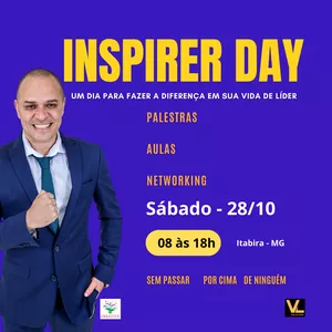 Imagem de capa para o Evento presencial Inspirer Day