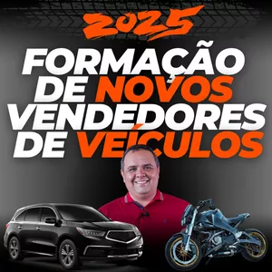 Imagem de capa para o Curso online Formação de Novos Vendedores de Veículos