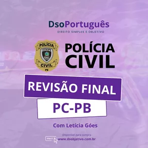 Imagem principal do produto DsoPortuguês - Revisão Final de Português - PCPB