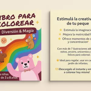 Imagen de portada para Ebook Ebook infantil de colorear: Estimula la imaginación y motricidad