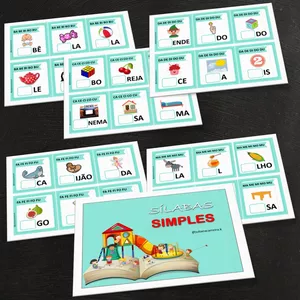 Imagem de capa para o Ebook SÍLABAS SIMPLES