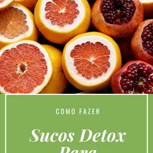 Imagem de capa para o Ebook 20 Receitas De Sucos Detox Para Emagrecer