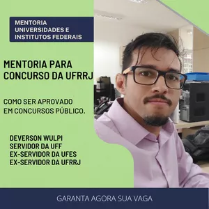 Imagem de capa para o Serviço online Mentoria - Concurso UFRRJ 2023