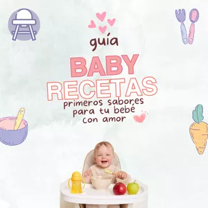Imagen de portada para Ebook Guía baby recetas con amor