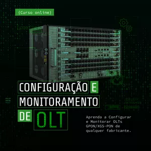 Imagem de capa para o Curso online Configuração e Monitoramento de OLT