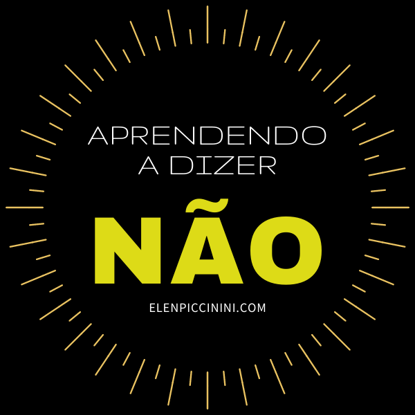 Imagem do curso APRENDENDO A DIZER NÃO