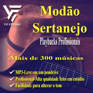 Imagem de capa para o Curso online Playback Modão Sertanejo - Coletânea dos Melhores