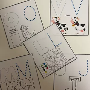 Imagem de capa para o Ebook Cards Alfabéticos