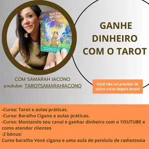 Imagem do curso GANHE DINHEIRO COM TAROT