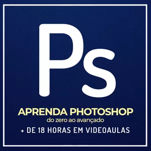 Imagem de capa para o Curso online Curso de Photoshop Online