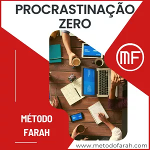 Imagem de capa para o Ebook Método Farah - Procrastinação Zero