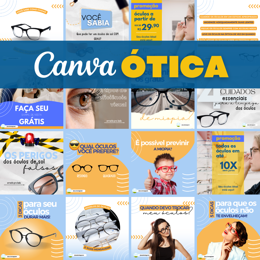 Imagem do curso CANVA ÓTICA