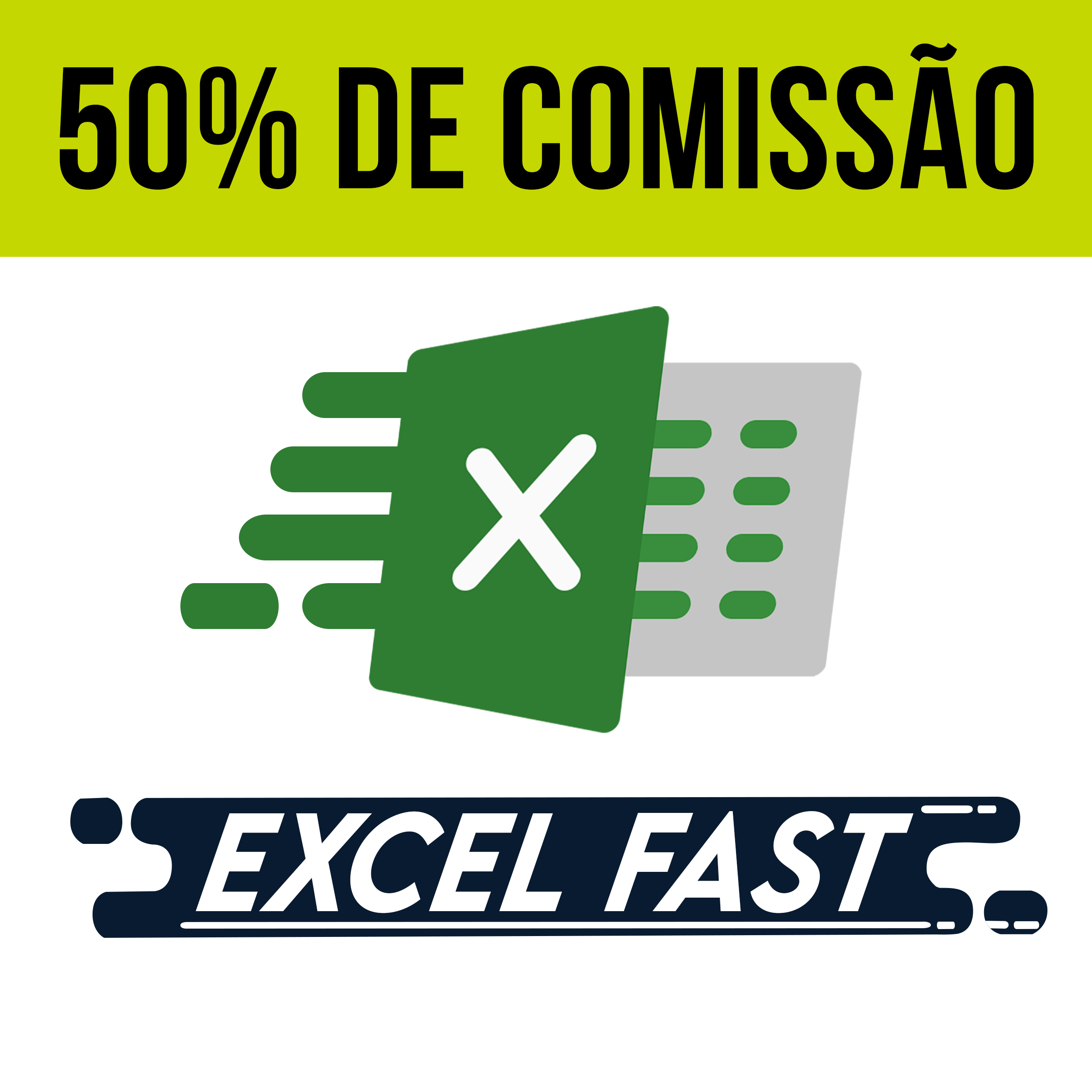 Planilha ExcelFast - Aprenda Excel em 1 semana