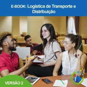 Imagem de capa para o Ebook Logística de Transporte e Distribuição