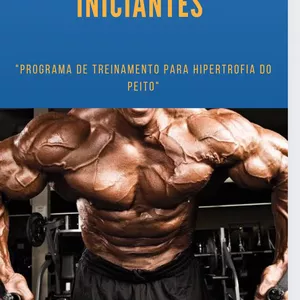 Imagem de capa para o Ebook Programa de treinamento para hipertrofia do peito