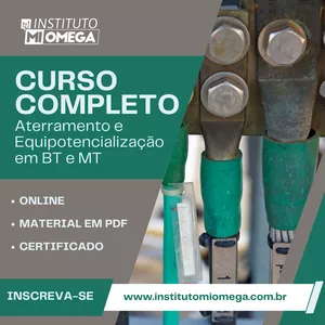 Imagem de capa para o Curso online Curso Aterramento e Equipotencialização das Instalações Elétricas de BT e MT